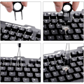 Miniatyrbillede 3 af 5: Keycap Fjernelsesværktøj Sæt - Keyboard Aftrækker - Switch Fjernelsesværktøj med Keycaps - Pincet - Rengøringsbørste til Mekanisk Keyboard