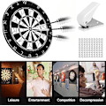 Miniatyrbild 2 av 5: 100 st Dart Hålslag med Metall O-ringar, Lättviktigt Darttillbehör, Dart Hålslagningskit