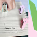 Miniatyrbillede 3 af 4: Hæfteklammefjerner, hæfteklammefjerner i sæt af 3, mini hæfteklammefjerner ekstraktor,