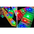 Miniatyrbilde 5 av 5: 10 stk/sett Led Slips med Lysende Slips Glow Slips Blinkende Slips Pre-bundet Slips Sequin Slips Pre-bundet Slips Tilfeldig Farge