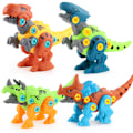 Miniatyrbillede 3 af 5: 4-delt dinosaur samlet pædagogisk legetøj