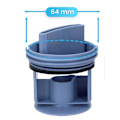 Miniatyrbillede 5 af 5: Filtre til fnug - Egnet til Bosch, Siemens, Neff, Constructa, Balay filterdæksel - Fnugfilter på pumpe