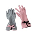 Miniatyrbillede 3 af 5: 1 par vinterhandsker til kvinder - Touchscreen-handsker - Vindtætte varme handsker - Vintergave - Pink 19x8x23cm
