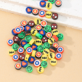 Miniatyrbillede 3 af 5: 100 stk./pakke Marvel karakter serie polymer ler perler DIY håndlavet