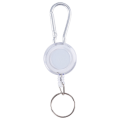 Miniatyrbilde 5 av 5: 4 stk. Multifunksjonell Badge Reel Retractable Nøkkelring Recoil Ski Pass