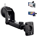 Miniatyrbillede 2 af 5: 360° Roterende sugekopmontering til Apple CarPlay bilradio, ny trådløs CarPlay skærmholder, instrumentbrætmontering til bærbar GPS bilradio