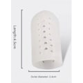 Miniatyrbillede 5 af 5: Storetåbeskytter, 4 stk. tåbeskytter, gel tåhætter til storetåen bløde og lindrer fodsmerter og mod vabler og ligtorne - Unisex - 4,5*2,4 cm