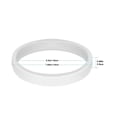 Miniatyrbild 3 av 5: Ersättningsdäck Mjukt Gummi för Polaris 180 280 360 380 C10 Poolrobot (3-pack)