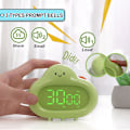 Miniatyrbild 2 av 3: Cartoon LED-timer för barn, digital kökstimer med stor LED-display