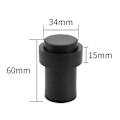 Miniatyrbilde 3 av 3: Dørstopper i rustfritt stål, 6 cm, dørstopper, dørstopper