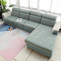 Miniatyrbillede 3 af 5: Sofahynde Betræk - Elastisk Hyndebetræk - Skridsikkert Ternet Stof Elastisk Sofabetræk