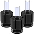 Miniatyrbilde 1 av 5: 3-pakning Akvarium Nano Bio Sponge Filter Stille Betta Yngel Reker og Små