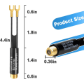 Miniatyrbillede 4 af 5: Ancable Matching Transformer, 3-pak forgyldt - 75 Ohm til 300 Ohm A