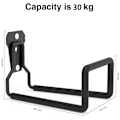 Miniatyrbillede 5 af 5: Kraftig Metal Vægmonteret Haveslangeopruller - Holdbar Udendørs Slangeholder, Praktisk Sammenfiltringsfri Opbevaring til Haven