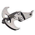 Miniatyrbillede 1 af 5: Gravity Hook, Klatrehook, Rustfrit Stål Grappling Hook Klatring Multifunktionel Gravity Hook Foldbar Klo Klatring Nød