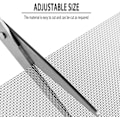 Miniatyrbilde 4 av 5: Rustfritt ståltrådnett - 4 stk. 20 Mesh Rustfritt vevd trådnett 15 x 21 cm Metall Insektnett Ark for hjem, kjøkken og hage
