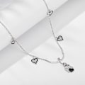 Pikkukuva 5 / 5: Bodiy Crystal Belly Chain With Belly Button Ring Sparkly Waist Chains Bling