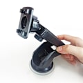 Miniatyrbillede 1 af 5: 360° Roterende sugekopmontering til Apple CarPlay bilradio, ny trådløs CarPlay skærmholder, instrumentbrætmontering til bærbar GPS bilradio