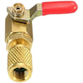 Miniatyrbillede 3 af 5: ThreeH 3 stk. R12 R22 afspærringsventiler til aircondition kølemiddel messing 1/4
