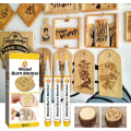 Miniatyrbilde 1 av 5: 3 stk Trebrenningspennsett 15 ml for DIY Tremaling, Trebrenningspenn