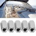 Miniatyrbilde 2 av 5: 5 stk M12 Lang Hex Shank Mutterhylse Mutter Threaded Spacers Festemidler Skrue Zin
