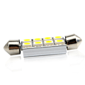 Pikkukuva 4 / 5: 23 kpl auton LEDT10 kaksoispää 36MM LED-auton lukuvalo, sisätilan valo, rekisterikilven valosarja