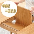 Miniatyrbillede 3 af 5: Messing Bordplade Dyvelstift, 15 stk. Bordbolt Muffe Konnektorer Bordplade Justeringsstifter Udtræksborde Hardware Tilbehør