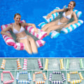 Miniatyrbillede 2 af 4: Oppustelig poolstol, multi madras swimmingpool, 4 i 1 voksen oppustelig