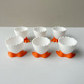 Miniatyrbilde 2 av 5: Eggkopper i plast - Bærbar eggholder - DIY - 9 stk - 5,5 × 4,6 × 4,5 cm - for kjøkken, camping, piknik