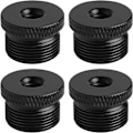 Miniatyrbillede 1 af 5: 4 stk. Kameraskrueadapter 1/4 Hun til 5/8 Han Gevindadapter til Kamera/Mikrofonstativ