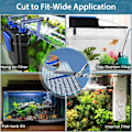 Miniatyrbilde 5 av 5: 3 stk akvariefilter skum, akvariefilter, akvarie vatt, akvarie bioc