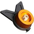 Miniatyrbillede 1 af 5: Camping Komfur Tank Connector - Lille og Bærbar Adapter Kvalitets Messing Materiale