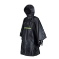 Miniatyrbillede 1 af 2: 3 i 1 regnfrakke poncho med sikker reflekstape justerbar halsudskæring co