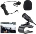 Extern mikrofon för Bluetooth-bilradio och stereospelare, kompatibel