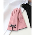 Miniatyrbillede 2 af 5: 1 par vinterhandsker til kvinder - Touchscreen-handsker - Vindtætte varme handsker - Vintergave - Pink 19x8x23cm