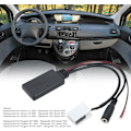 Miniatyrbild 2 av 5: AUX-adapter, Bluetooth 5.0 Bil Ljud AUX-adapter Kabelmodul för C2 C4 C5 C6 C8 för 207 307 407 607 807