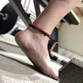 Miniatyrbillede 3 af 4: 6-stk Håndlavede Boheme Sorte Snore Armbånd|Ankelkæde, Justerbar, Til Kvinder