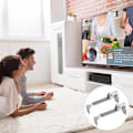 Pikkukuva 5 / 5: Säädettävät TV-turvahihnat, TV-ankkurit estävät kaatumisia, säädettävät huonekaluankkurihinat lasten ja lemmikkien turvallisuuteen (14-20 cm)