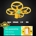 Miniatyrbillede 5 af 5: 3 tilstande gestussensor Hover Pro Drone med LED-lys, 360° Flips Gestusstyring Smart Hindringsundgåelse (Gul)