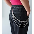 Miniatyrbillede 2 af 4: Buksekæde til mænd Lommekæde til bukser Jeans kæder til mænd Jeans kæder Kæder