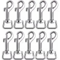 Miniatyrbilde 1 av 5: 10 stk Swivel snap Hooks sølv