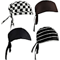 Miniatyrbild 5 av 5: 4-pack cap, komfort andas kock döskalle hattar för män