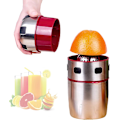 Miniatyrbillede 3 af 5: Manuel citruspresser til hjemmet, citruspresser frugtjuiceekstraktor, manuel citruspresser i rustfrit stål, frugtpresser og citronpresser, hjemmebrug M