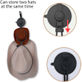 Miniatyrbillede 4 af 5: Cowboy Hat Holder, Cowboy Hat Holder til Rejse, Cowboy Hat Opbevaring med Sugekop, Cowboy Hat Holdere til Bil, Macrame Cowboy Hat Holder (59.2*8.7cm)