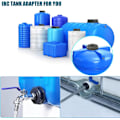 Pikkukuva 5 / 5: Pieces IBC-sovitin S60x6 - 3/4 tuuman IBC-säiliöliitin - Säiliösovitin 1000 litran IBC-tonniventtiilille