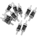 Miniatyrbillede 1 af 5: Akvarie CO2 Luftpumpe 4mm Envejs Slange Inspektionsventil (10stk)