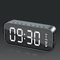 Miniatyrbild 1 av 2: Multifunktionell klocka Bluetooth-högtalare Praktisk dator Liten högtalare Bluetooth Subwoofer Väckarklocka Bluetooth