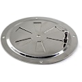 Miniatyrbillede 3 af 5: Sæt med 2 runde ventilationsriste, 316 rustfrit stål, diameter 12,4 cm