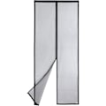 Miniatyrbillede 1 af 4: Magnetisk Skærmdør - Kraftigt Mesh, Magnetisk Forsegling fra Top til Bund, Automatisk Lukning, Hold Frisk Luft Inde (100 x 210, Sort)