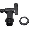 Miniatyrbilde 1 av 5: 1 stk. plasttankkran, vannbeholderadapter, vannslangekran A
